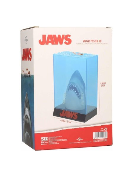 Jaws 3D Movie Poster Diorama