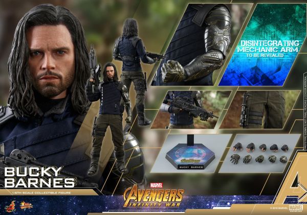 Avengers: Infinity War - Bucky Barnes 1/6 Scale Koleksiyon Figürü