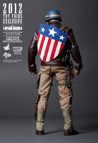 Captain America: The First Avenger - Captain America (Rescue Uniform Version) Limited Edition 1/6 Scale Koleksiyon Figürü