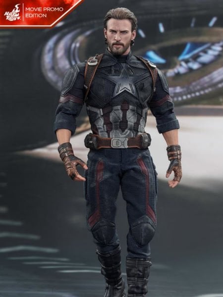 Avengers: Infinity War - Captain America (Movie Promo Edition) 1/6 Scale Koleksiyon Figürü