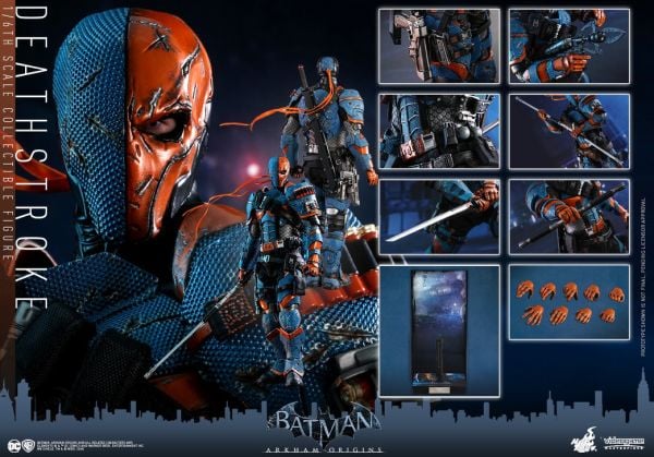 Batman: Arkham Origins - Deathstroke 1/6 Scale Koleksiyon Figürü