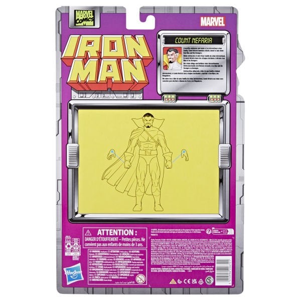Marvel Legends Count Nefaria Retro Comics Aksiyon Figürü