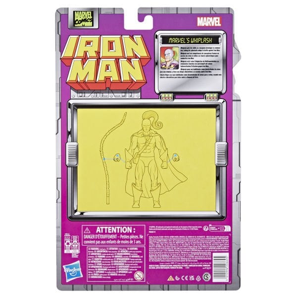 Marvel Legends Marvel's Whiplash Retro Comics Aksiyon Figürü