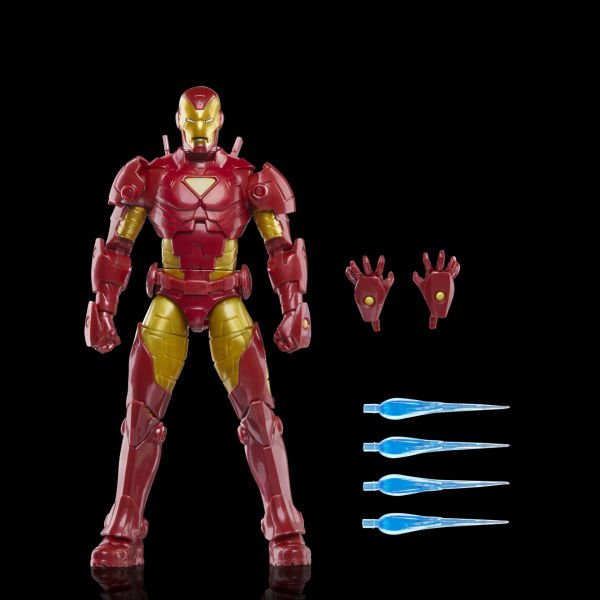 Marvel Legends Iron Man (Model 20) Retro Comics Aksiyon Figürü