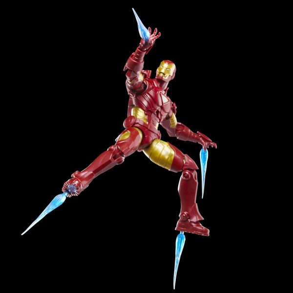 Marvel Legends Iron Man (Model 20) Retro Comics Aksiyon Figürü