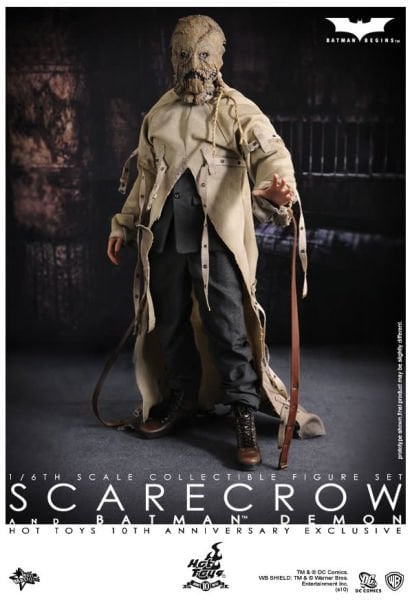 Batman Begins - Batman Demon & Scarecrow 1/6 Scale İkili Koleksiyon Figür Seti