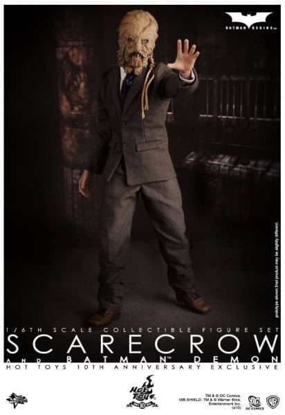 Batman Begins - Batman Demon & Scarecrow 1/6 Scale İkili Koleksiyon Figür Seti