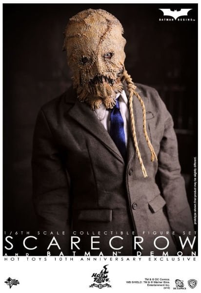 Batman Begins - Batman Demon & Scarecrow 1/6 Scale İkili Koleksiyon Figür Seti