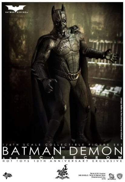 Batman Begins - Batman Demon & Scarecrow 1/6 Scale İkili Koleksiyon Figür Seti