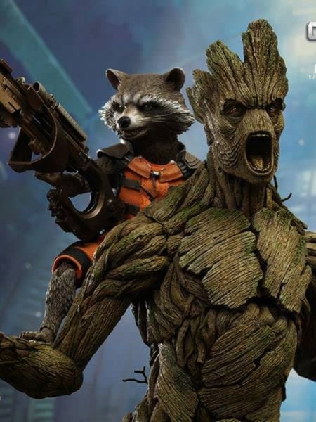 Guardians of the Galaxy - Rocket & Groot İkili Koleksiyon Figür Seti