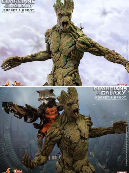 Guardians of the Galaxy - Rocket & Groot İkili Koleksiyon Figür Seti