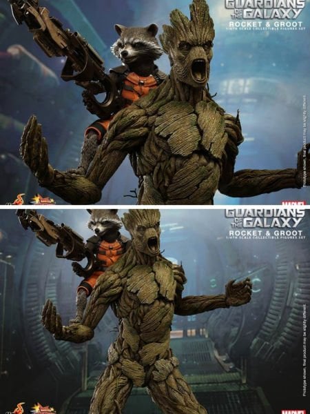 Guardians of the Galaxy - Rocket & Groot İkili Koleksiyon Figür Seti