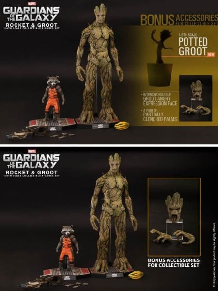 Guardians of the Galaxy - Rocket & Groot İkili Koleksiyon Figür Seti