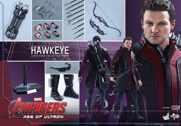 Avengers: Age of Ultron - Hawkeye 1/6 Scale Koleksiyon Figürü