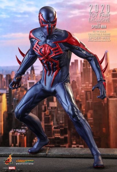 Marvel's Spider-Man - Spider-Man (Spider-Man 2099 Black Suit) Exclusive 1/6 Scale Koleksiyon Figürü