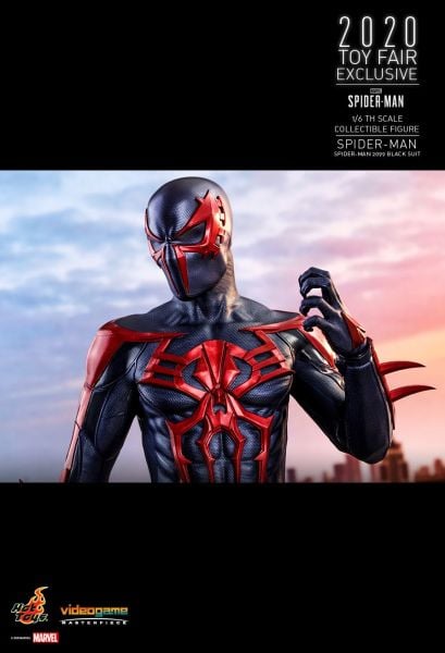 Marvel's Spider-Man - Spider-Man (Spider-Man 2099 Black Suit) Exclusive 1/6 Scale Koleksiyon Figürü