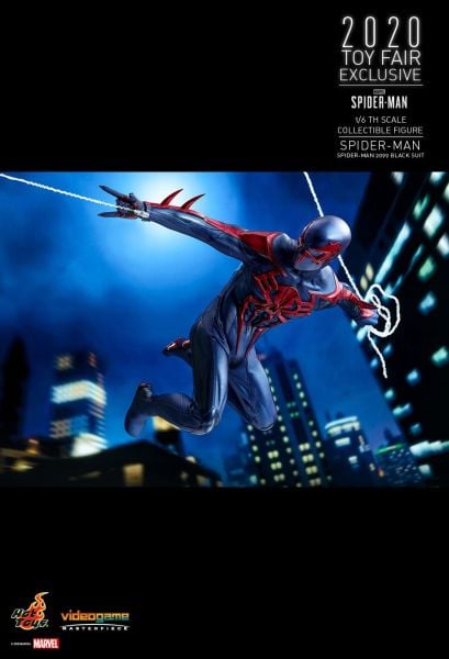 Marvel's Spider-Man - Spider-Man (Spider-Man 2099 Black Suit) Exclusive 1/6 Scale Koleksiyon Figürü
