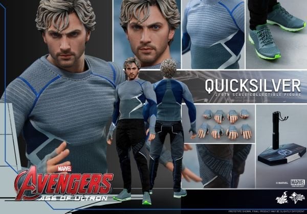 Avengers: Age of Ultron - Quicksilver 1/6 Scale Koleksiyon Figürü