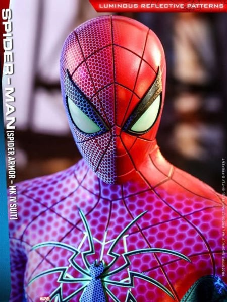 Marvel’s Spider-Man - Spider-Man (Spider Armor - MK IV Suit) 1/6 Scale Koleksiyon Figürü