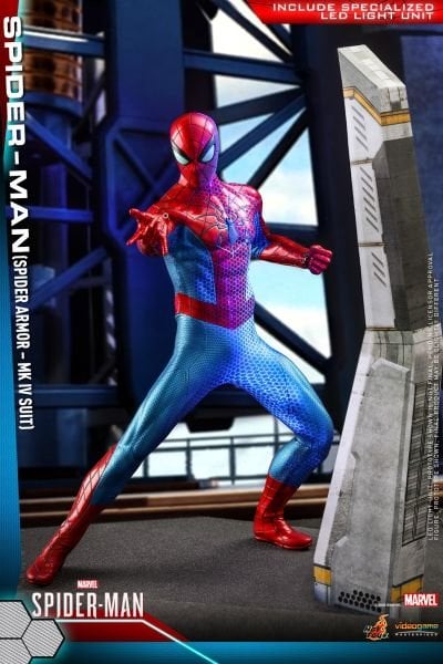 Marvel’s Spider-Man - Spider-Man (Spider Armor - MK IV Suit) 1/6 Scale Koleksiyon Figürü
