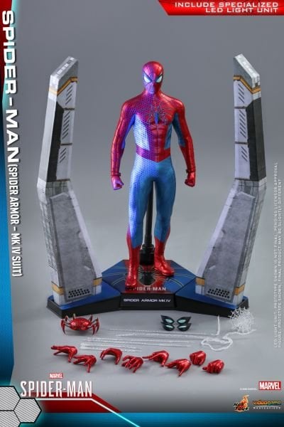 Marvel’s Spider-Man - Spider-Man (Spider Armor - MK IV Suit) 1/6 Scale Koleksiyon Figürü