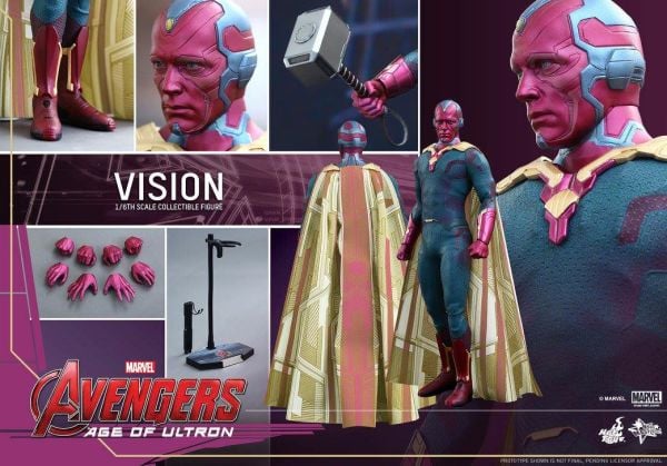 Avengers: Age of Ultron - Vision 1/6 Scale Koleksiyon Figürü