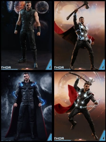 Avengers: Infinity War - Thor 1/6 Scale Koleksiyon Figürü