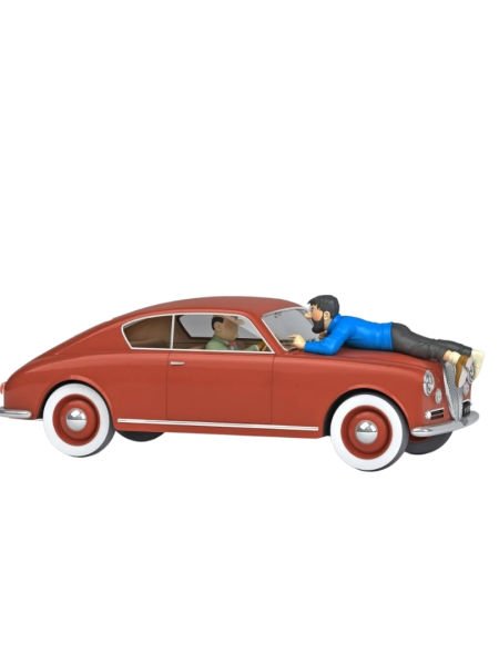 Tintin - Lancia Aurelia (L’Aurélia de l’Italien) 1/24 Scale Diecast Model Araç (No.14)