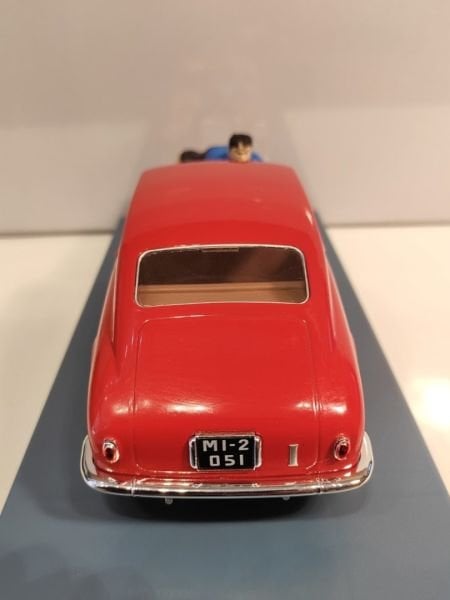 Tintin - Lancia Aurelia (L’Aurélia de l’Italien) 1/24 Scale Diecast Model Araç (No.14)