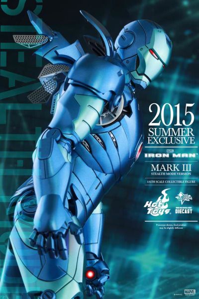 Iron Man Mark III (Stealth Mode Version) 1/6 Scale Diecast Koleksiyon Figürü