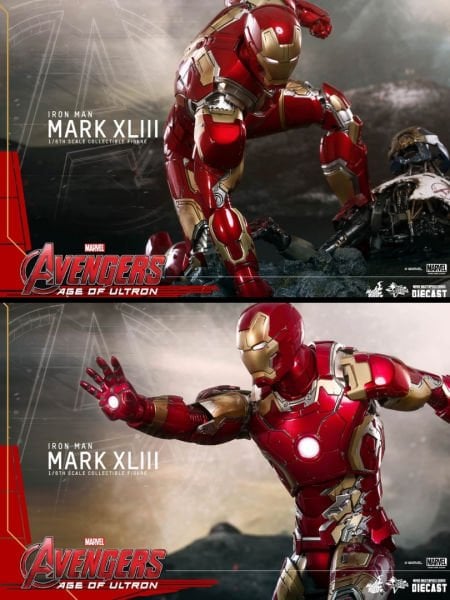 Avengers: Age of Ultron - Iron Man Mark XLIII 1/6 Scale Diecast Koleksiyon Figürü