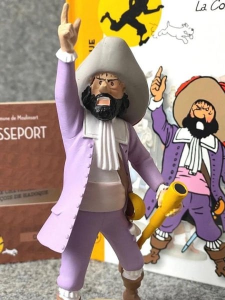 Tintin - Sir Francis Haddock Heykel