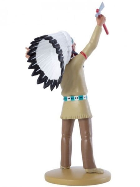 Tintin - The Great American Indian Chief Heykel