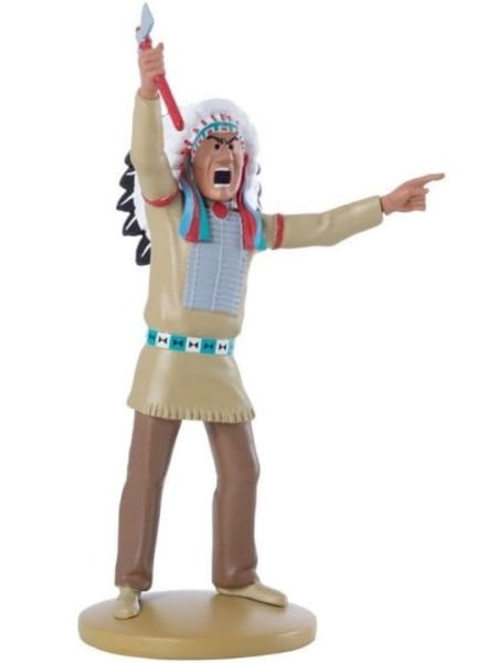 Tintin - The Great American Indian Chief Heykel
