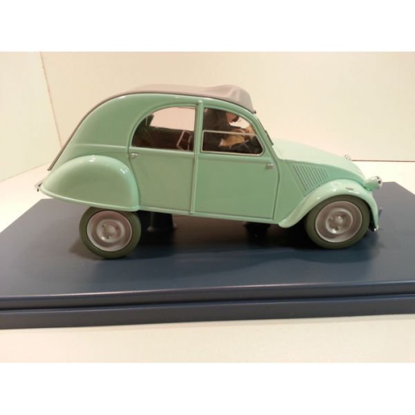 Tintin - The Thompson's 2 CV (La 2CV des Dupont) 1/24 Scale Diecast Model Araç (No.8)