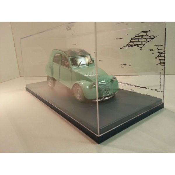 Tintin - The Thompson's 2 CV (La 2CV des Dupont) 1/24 Scale Diecast Model Araç (No.8)