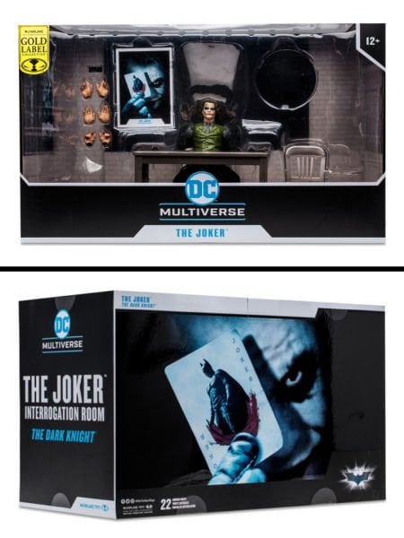 Batman: The Dark Night - The Joker (Interrogation Room) Gold Label Figür Seti