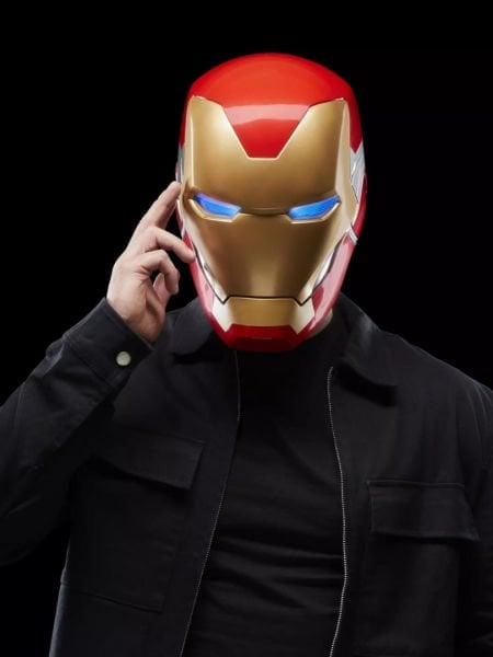 Marvel Legends Iron Man Mark 85 Premium Elektronik Kask