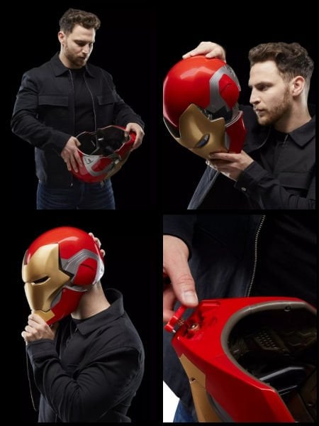 Marvel Legends Iron Man Mark 85 Premium Elektronik Kask