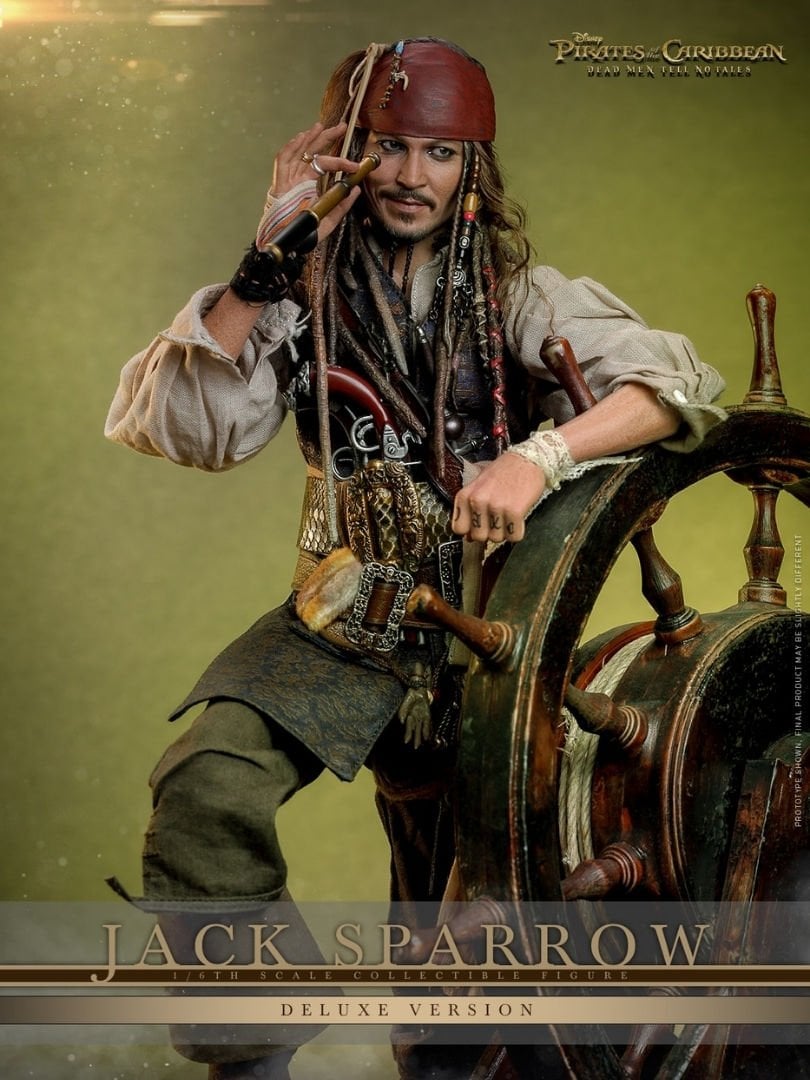 Pirates Of The Caribbean - Jack Sparrow (Deluxe Version) 1/6 Scale Koleksiyon Figürü