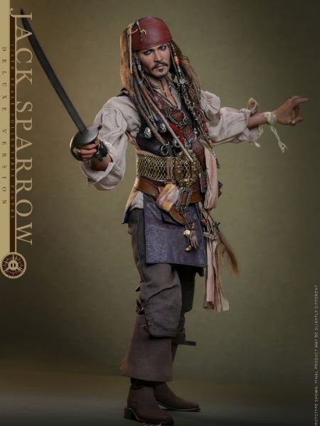 Pirates Of The Caribbean - Jack Sparrow (Deluxe Version) 1/6 Scale Koleksiyon Figürü