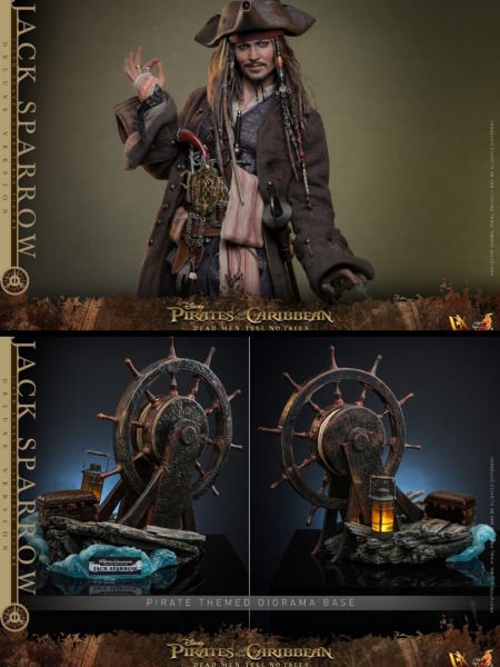 Pirates Of The Caribbean - Jack Sparrow (Deluxe Version) 1/6 Scale Koleksiyon Figürü
