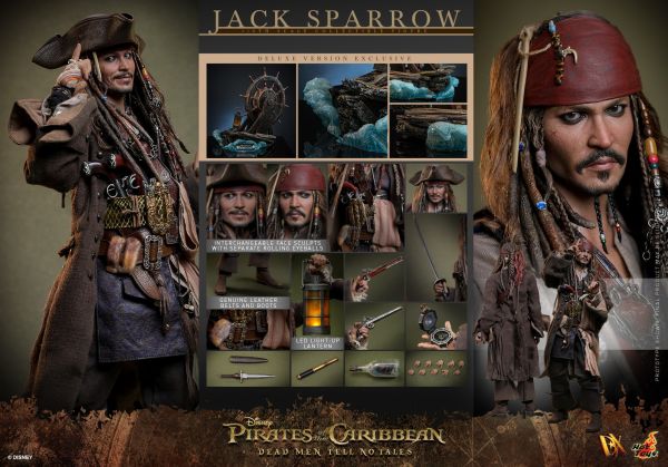 Pirates Of The Caribbean - Jack Sparrow (Deluxe Version) 1/6 Scale Koleksiyon Figürü