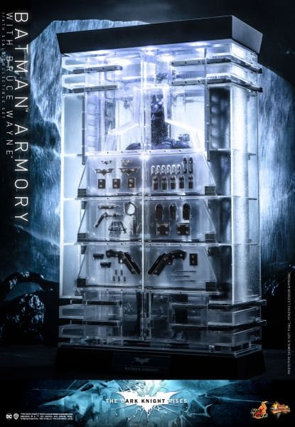 Batman: The Dark Knight Rises - Batman Armory with Bruce Wayne 1/6 Scale Koleksiyon Figür Seti