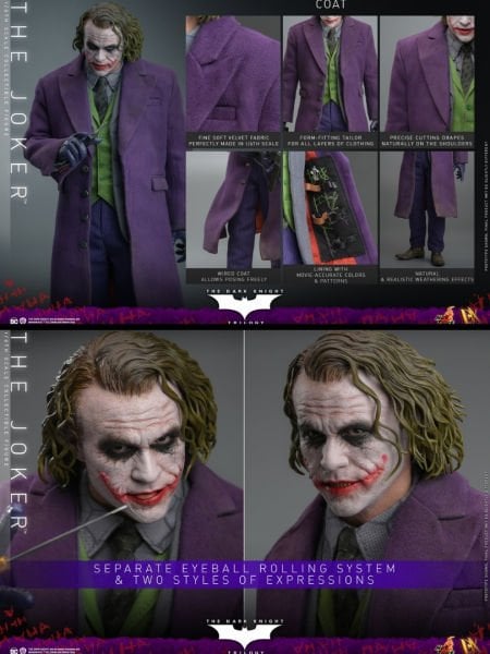 Batman: The Dark Knight - The Joker Deluxe 1/6 Scale Koleksiyon Figürü