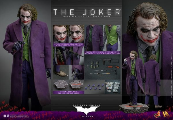 Batman: The Dark Knight - The Joker Deluxe 1/6 Scale Koleksiyon Figürü