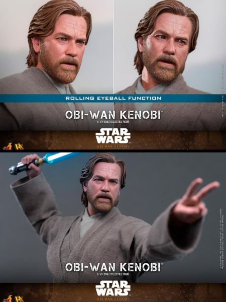 Star Wars: Obi-Wan Kenobi - Obi-Wan Kenobi (Deluxe Version) 1/6 Scale Koleksiyon Figürü