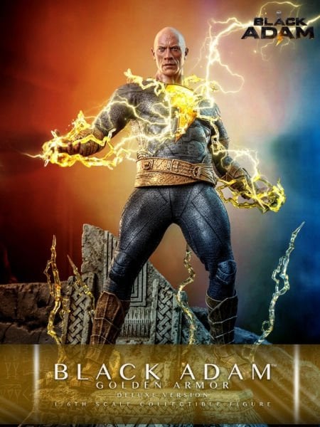 Black Adam - Black Adam Golden Armor (Deluxe Version) 1/6 Scale Koleksiyon Figürü