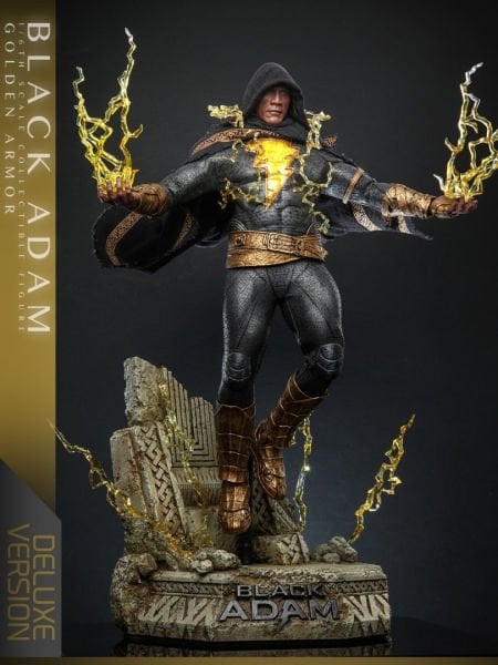 Black Adam - Black Adam Golden Armor (Deluxe Version) 1/6 Scale Koleksiyon Figürü