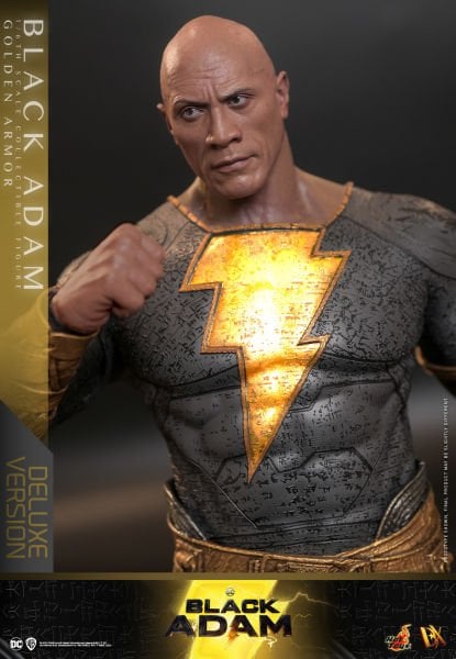 Black Adam - Black Adam Golden Armor (Deluxe Version) 1/6 Scale Koleksiyon Figürü